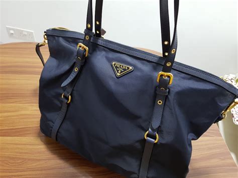 navy prada nylon bag|best Prada nylon bags.